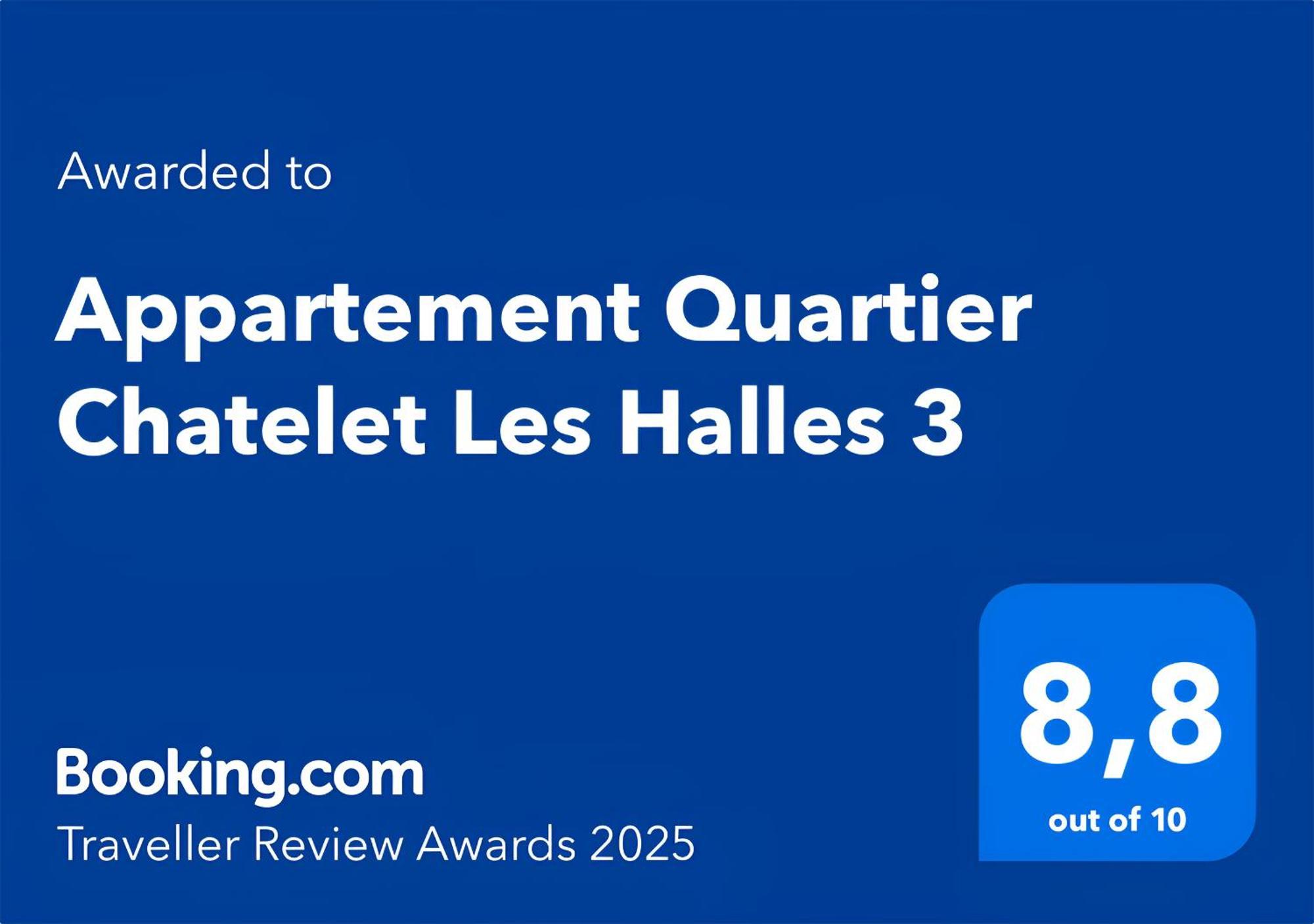Appartement Quartier Chatelet Les Halles 3 Free Netflix Paris Exterior foto